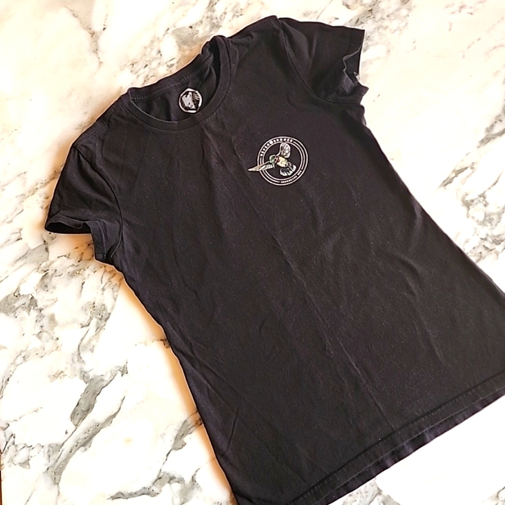 Never Summer Snowboards Short Sleeve T-Shirt, Women's Size Small - Picture 2 of 9